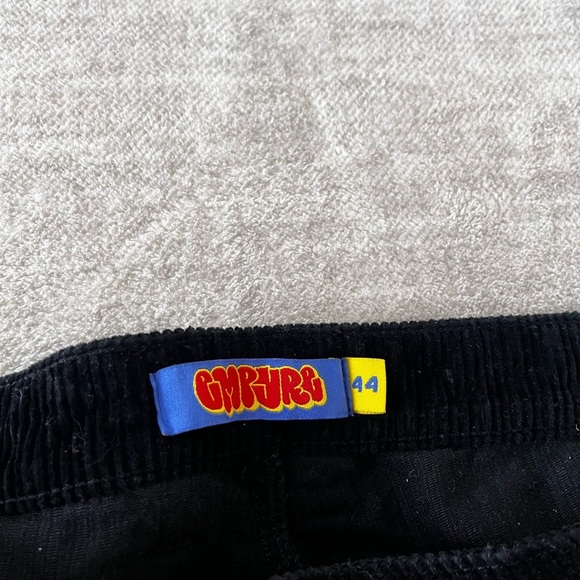 Empyre Black Corduroy Cargo Skate Pants size 44 - Picture 9 of 12